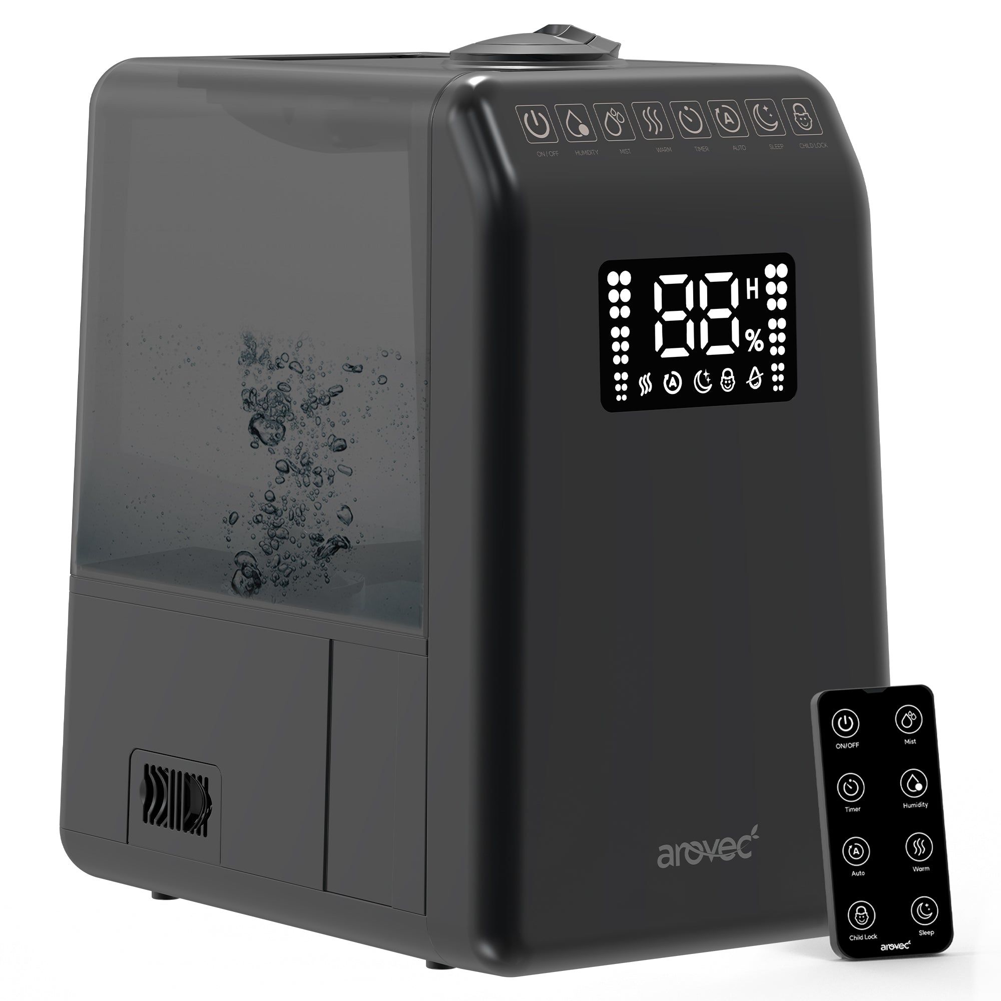 AROVEC Humidifier Ultrasonic Top Fill 6L, AroMist-550B