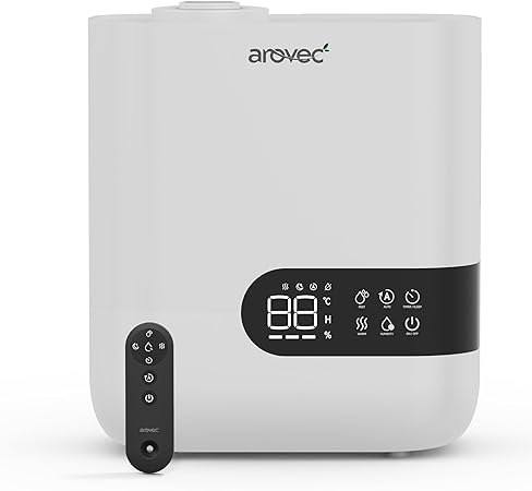 AROVEC Humidifier & Aroma Diffuser, Top Fill 4.5L, AroMist-450
