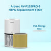 AROVEC Genuine Allergy Replacement Filter, AV-P152PRO-RFA