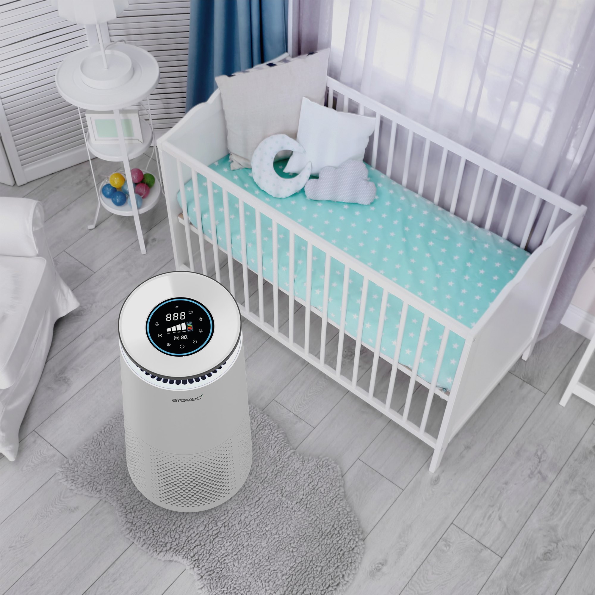 AROVEC Smart Plus True HEPA Air Purifier, AV-P500S