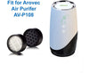 AROVEC Air Purifier Replacement Filters, AV-P108-RF-4PK