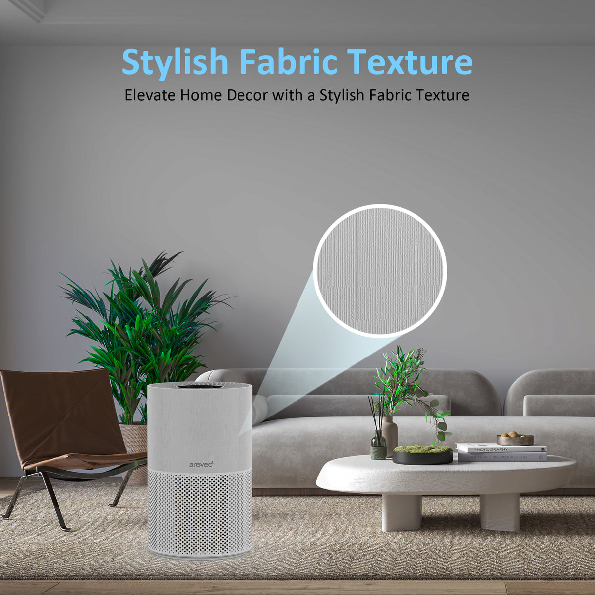 AROVEC Air Purifier for Home Bedroom, Apex300