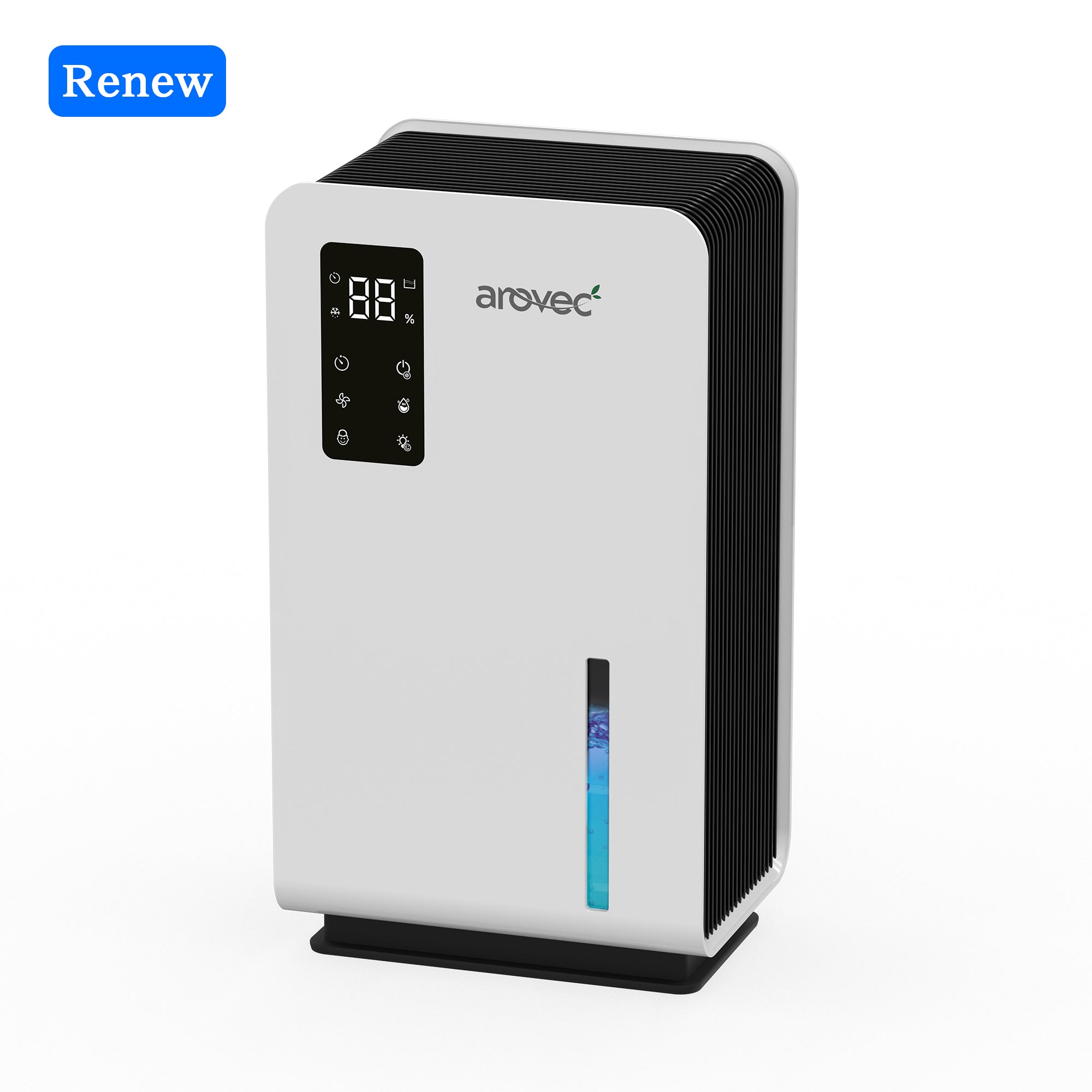 AROVEC Air Dehumidifier & Purifier Smart 2-in-1, H13 True HEPA Filter (Renew-Like New)