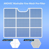 AROVEC Pre-Filter Mesh Dust Filter for AroDry-P10 & P16 Dehumidifier and Air Purifier, Washable, Reusable, White