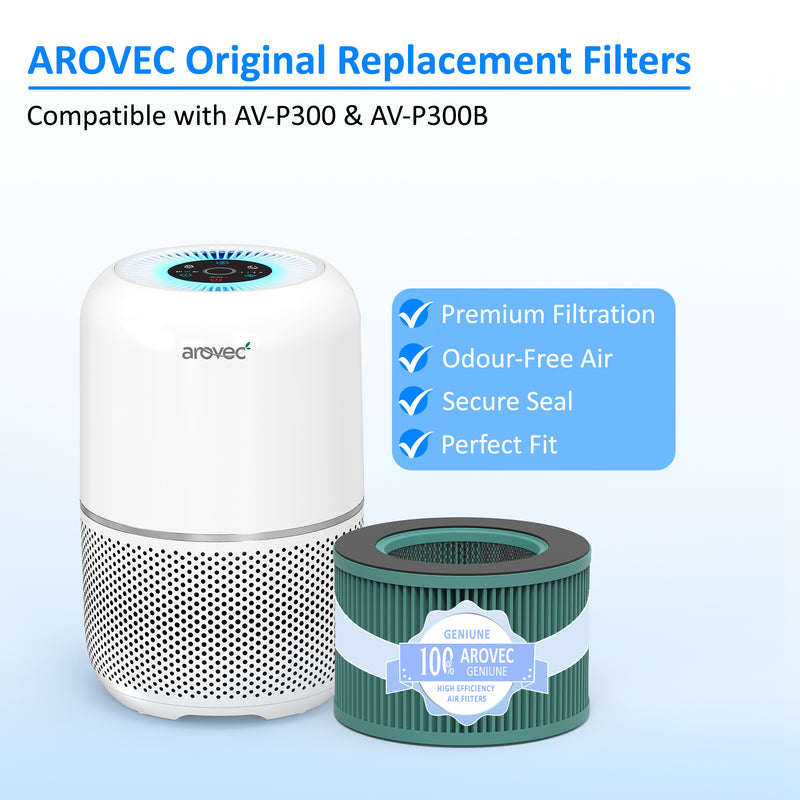 AROVEC AV-P300-RFB H13 True HEPA Bacterial Filter