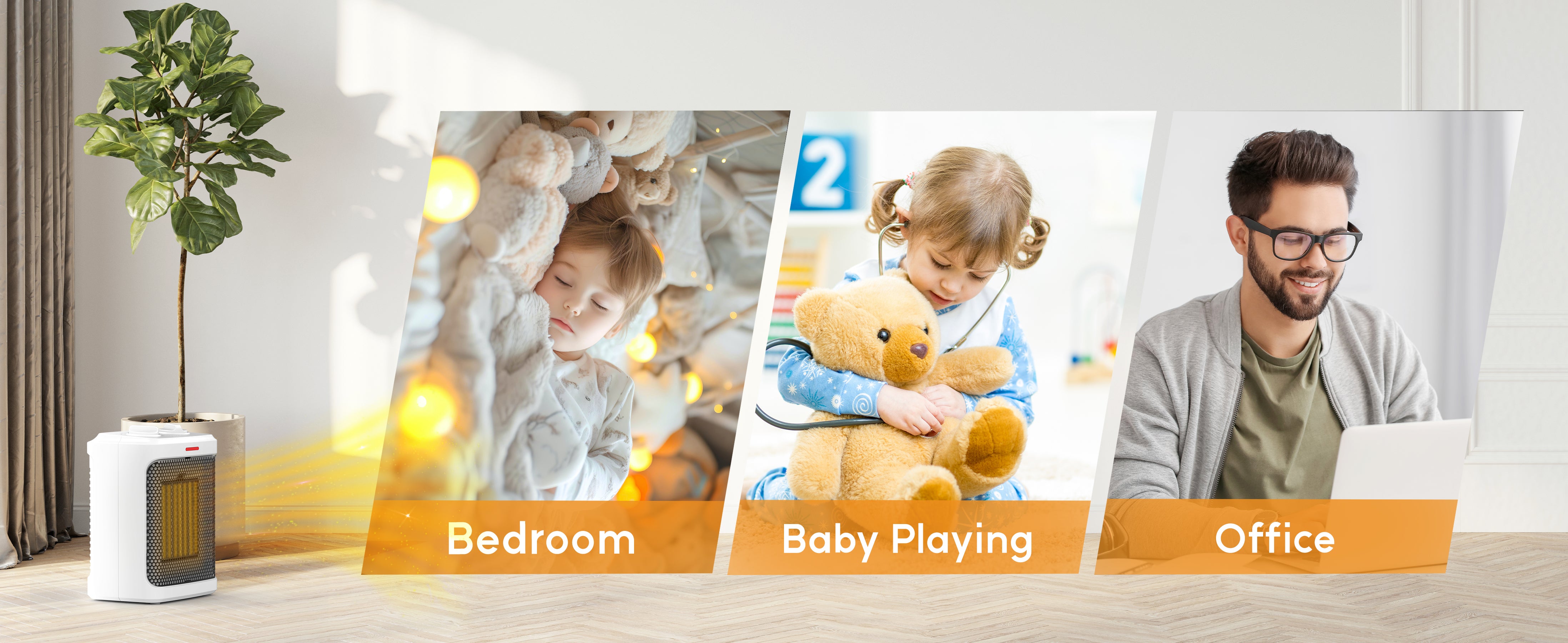 AROVEC 1800W Ceramic Space Heater, AVHT-FC180N