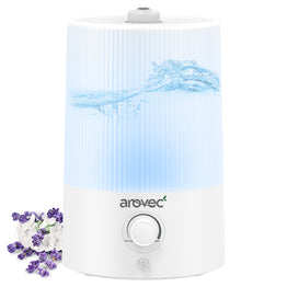 AROVEC Humidifier 4L Top-Fill Ultrasonic Air Humidifier, AroMist-250N