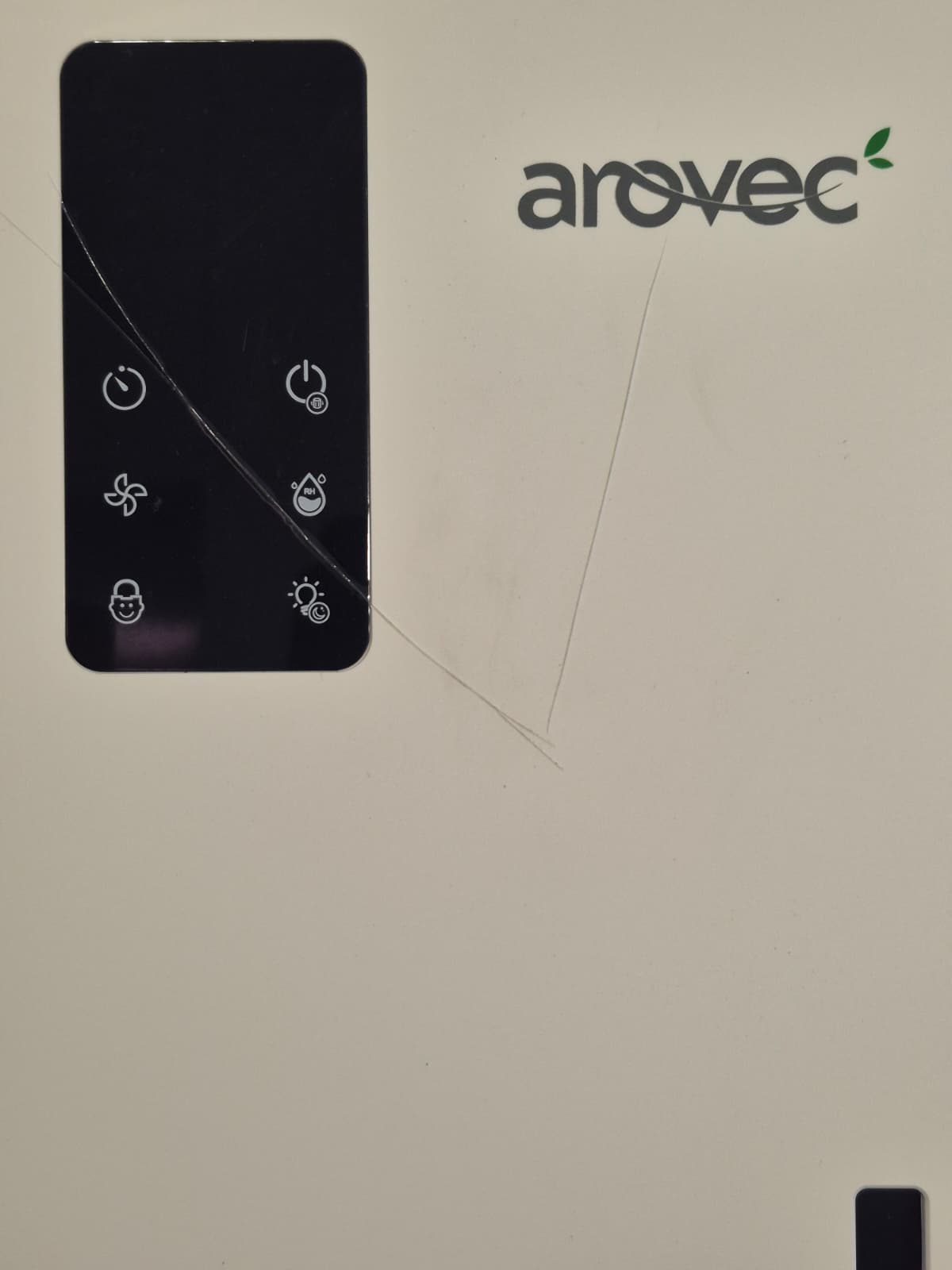 AROVEC Air Dehumidifier & Purifier Smart 2-in-1, H13 True HEPA Filter (Renew-Scrached)