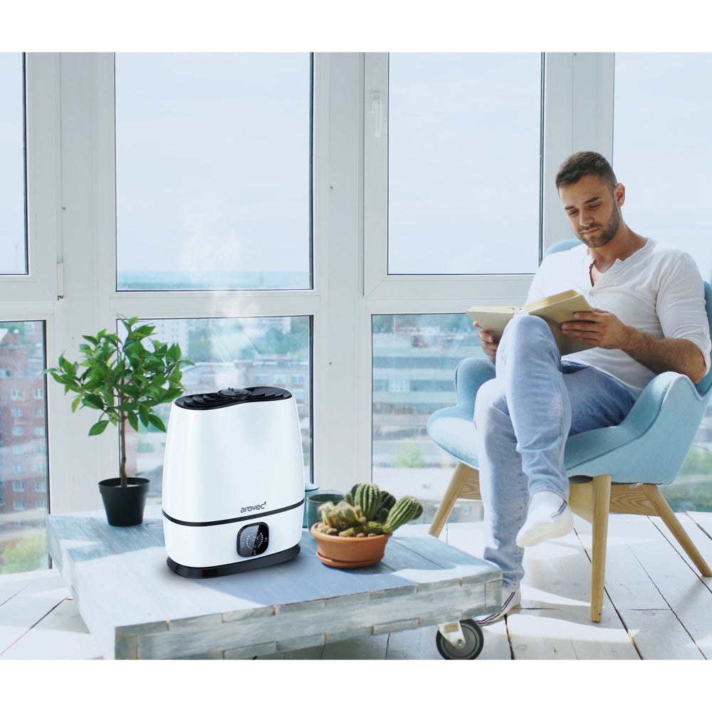 AROVEC Ultrasonic Cool Mist Humidifier & Aroma Diffuser, AroMist-6