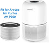 AROVEC Smart Compact Air Purifier Replacement Filter, AV-P300-RF-2PK