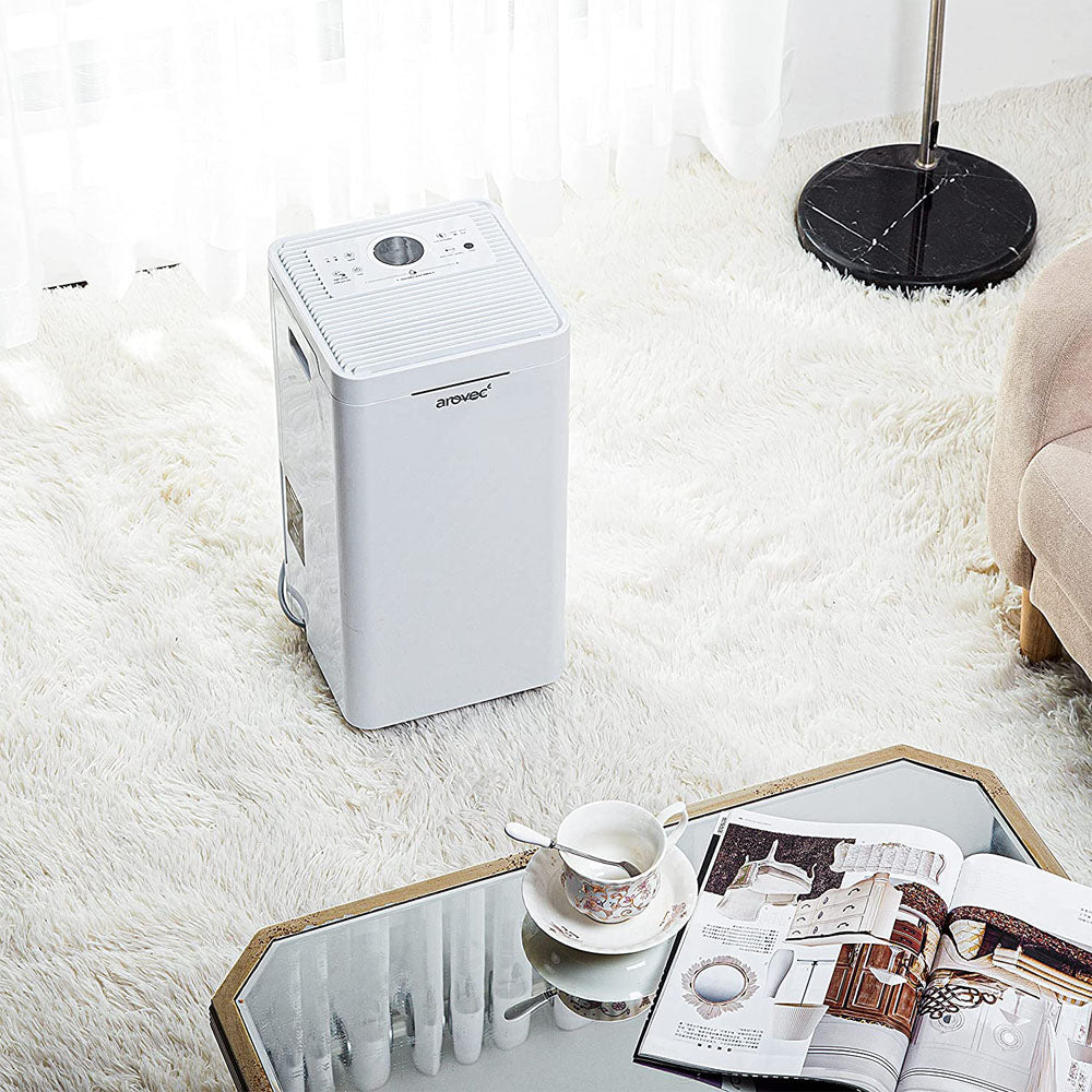 AROVEC Pre-Owned AroDry-P16 Smart Dehumidifier and Air Purifier (Renewed)